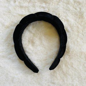 Velour Fashion Headband for Women Padded Fabric Hair Bands Wide New